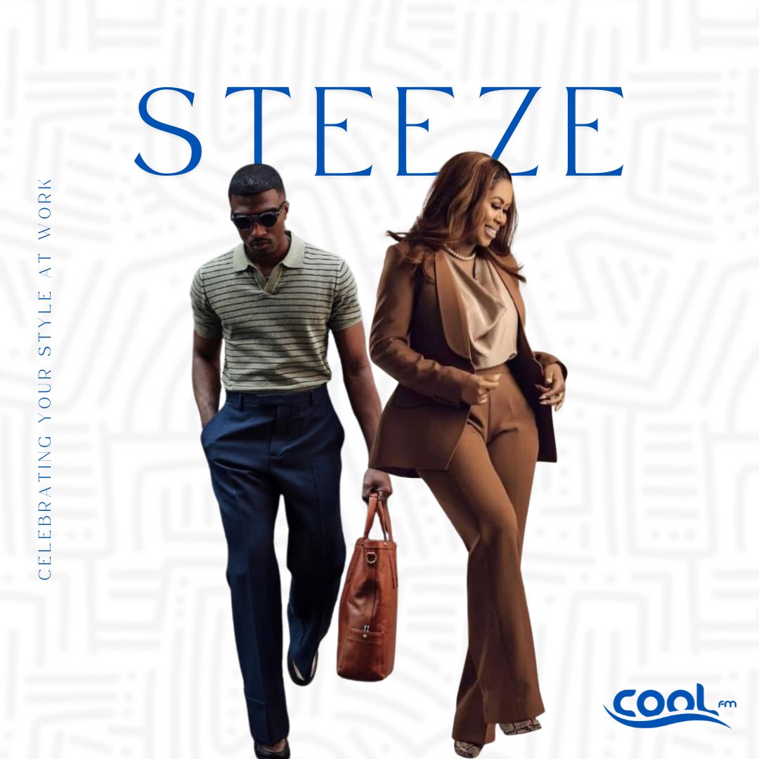 CoolFMAbuja's tweet photo. Celebrating you our fam... Loving your steeze as you head to work today!

@sadatakoshi 
@TohyeenS 
@realmrenoch 

#Steeze #CoolAndStylish #Work https://t.co/5c5Lkxhe0u