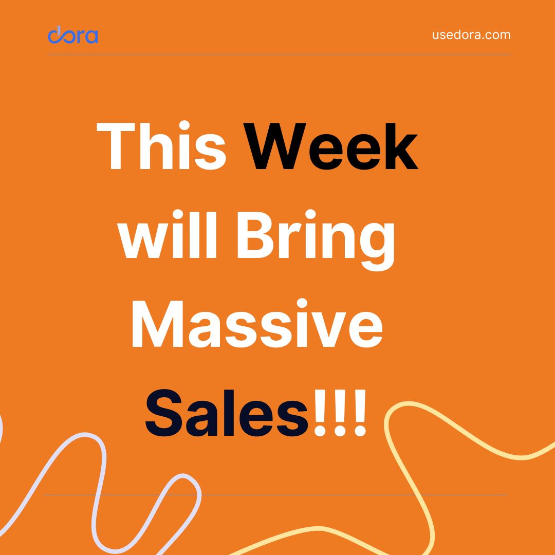 Welcome to the new week, DoraForce💙

This week will bring you sales like rain!

Drop a “🙏🏾” if you believe

#usedora #newweeknewgoals #logistics #deliveryriders #dispatchrider #logisticsmanagement #logisticssolutions #logisticsmanagementsoftware #logisticsapp #businessowners