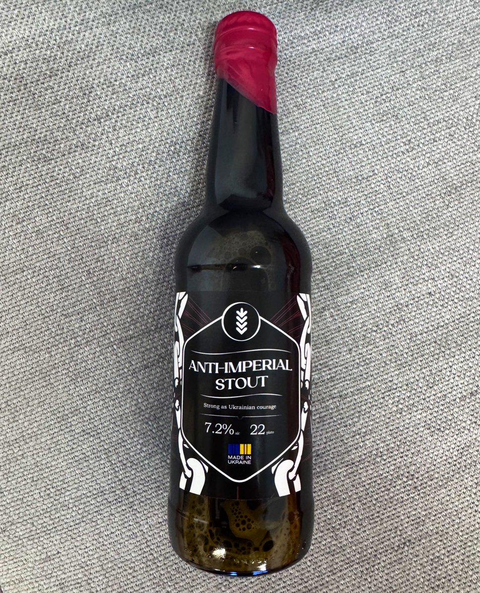 Täällä viikolla Alkoihin alkaa ilmestyä ukrainalaisen MOVA-pienpanimon oluita. Suoraan Dniprosta. Alkon sivuilta kannattaa tarkistaa  saatavuus. 

Aivan fantastinen MOVA Anti-Imperial Stout ja MOVA IPA &amp; Blanche. 💙💛 🍻

#olut #ukraina