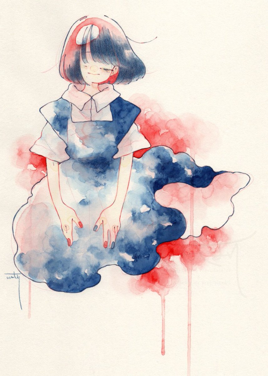 「柔らかな、 」|watariのイラスト