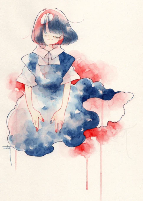 柔らかな、 