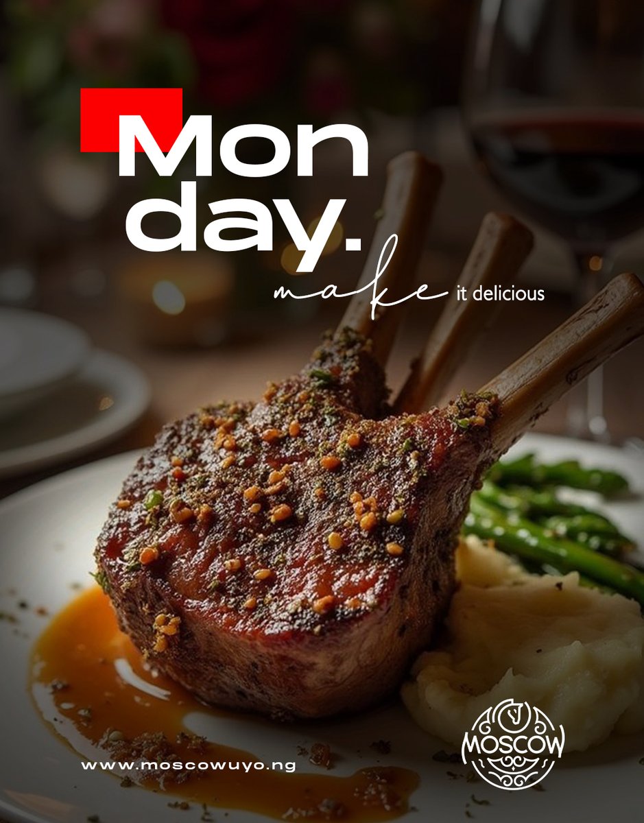 MoscowUyo's tweet image. Monday Motivation:
Fuel your hustle with flavor — make it a delicious start at start!

#MondayMotivation #MoscowUyoVibes #DeliciousStart