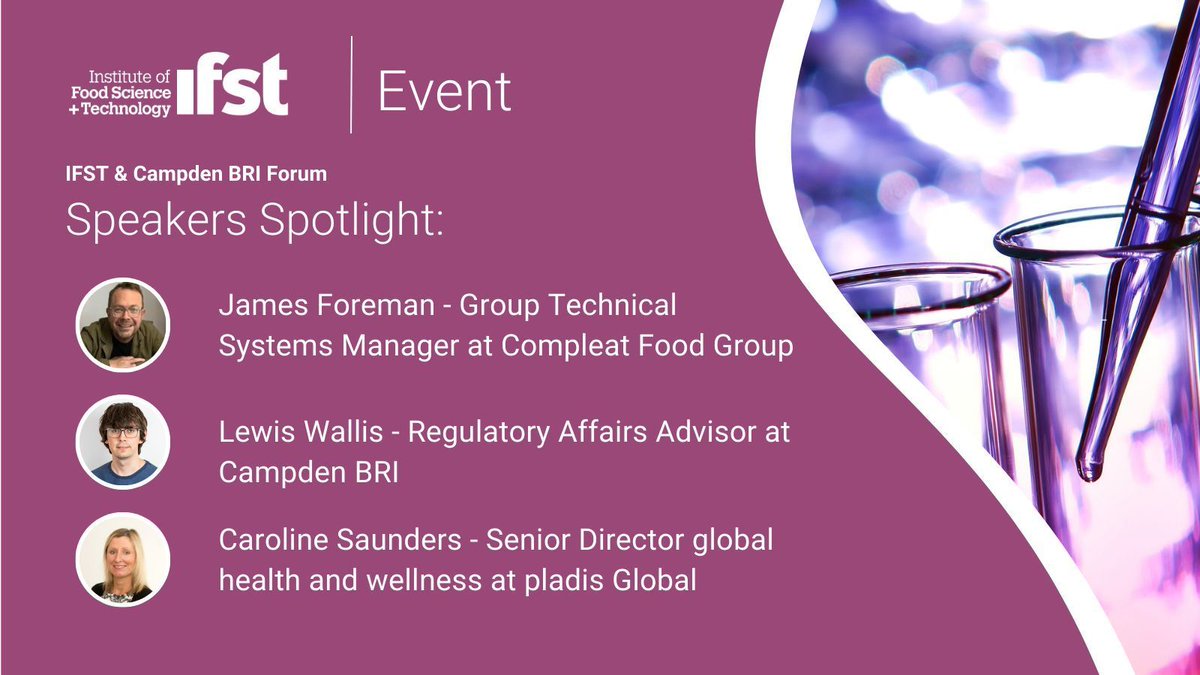 ifstnews's tweet photo. The early bird discount for the IFST &amp; Campden BRI Forum: Reformulation of Processed Food - Perceptions, Realities and Balance ends in a week on the 10th Feb! Join us on 17 Mar at ExCeL London for insights into healthier food reformulation. 

Register now: https://t.co/Qk0fVQZ4mk https://t.co/eaQc57k8DQ