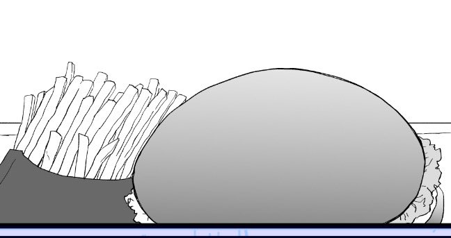 マ○ク描いてたはずなのにハンバーガーがコ○ダサイズになっちまった愛知県民の性 