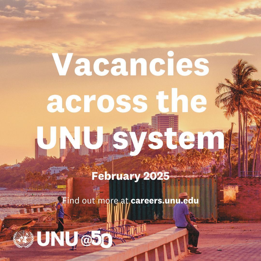 Interested in working with us? 💼

We are recruiting for various positions across the global UNU system, including senior and #leadership roles.

Visit careers.unu.edu to learn more and apply!

#Vacancies #NowHiring #JobOpportunities #UNCareers

📸 Rohan Reddy on Unsplash