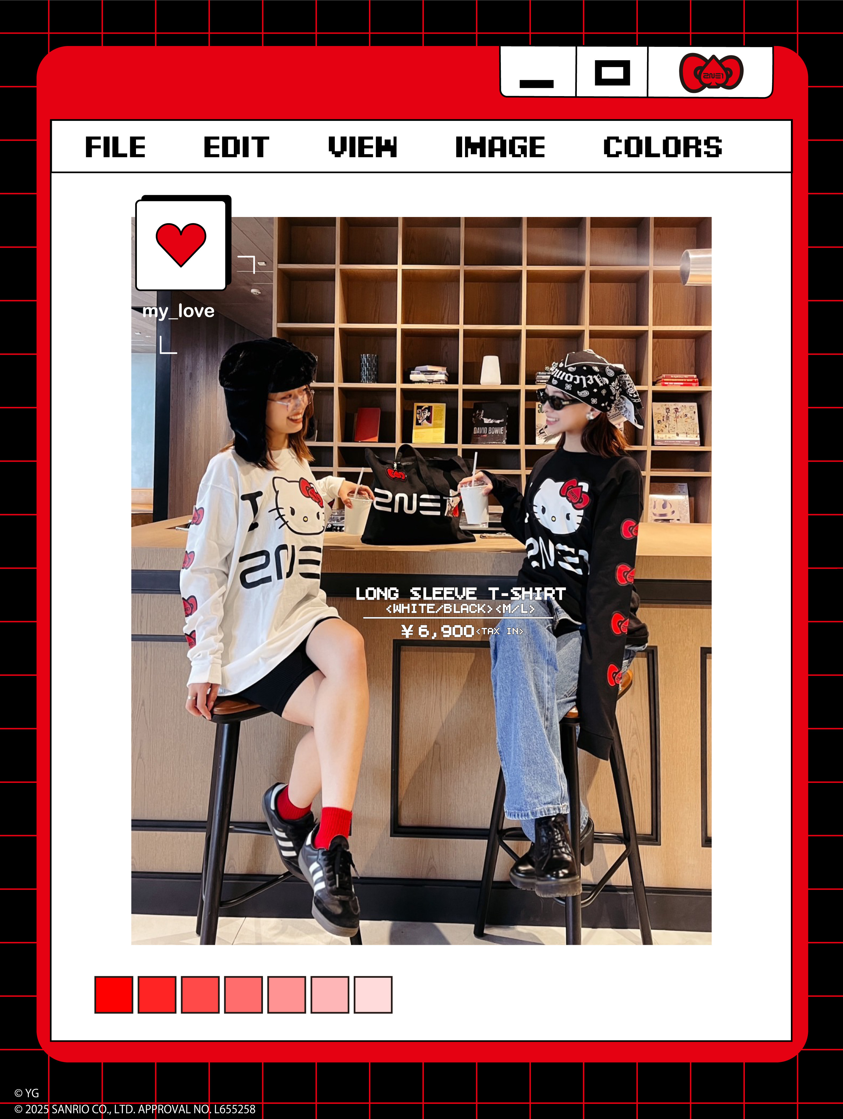2NE1×HELLO KITTY スタジアムジャンパー（2NE1×HELLO KITTY