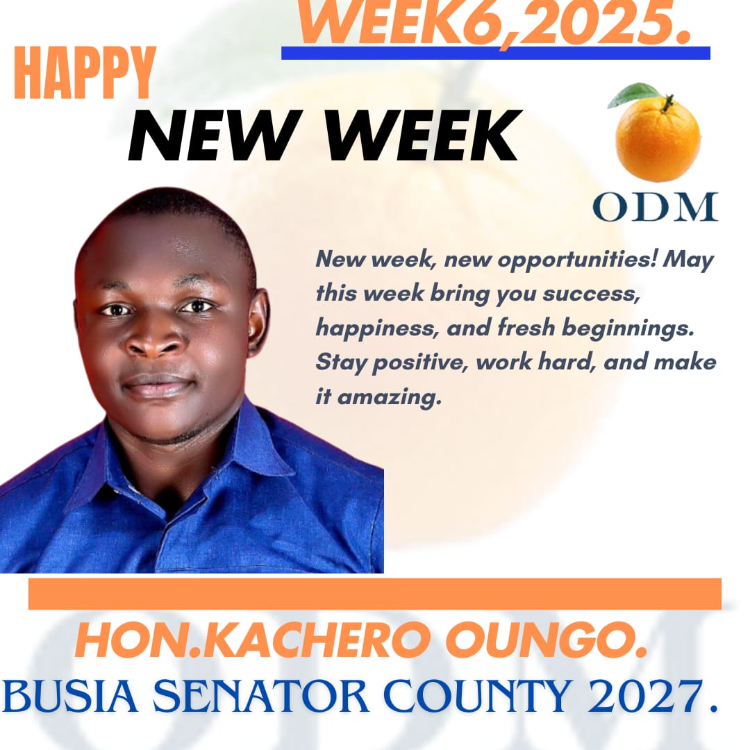 KacheroAlbert's tweet photo. Happy New week ahead,

Stay positive, work hard and make it amazing. https://t.co/FD4I3awqm0