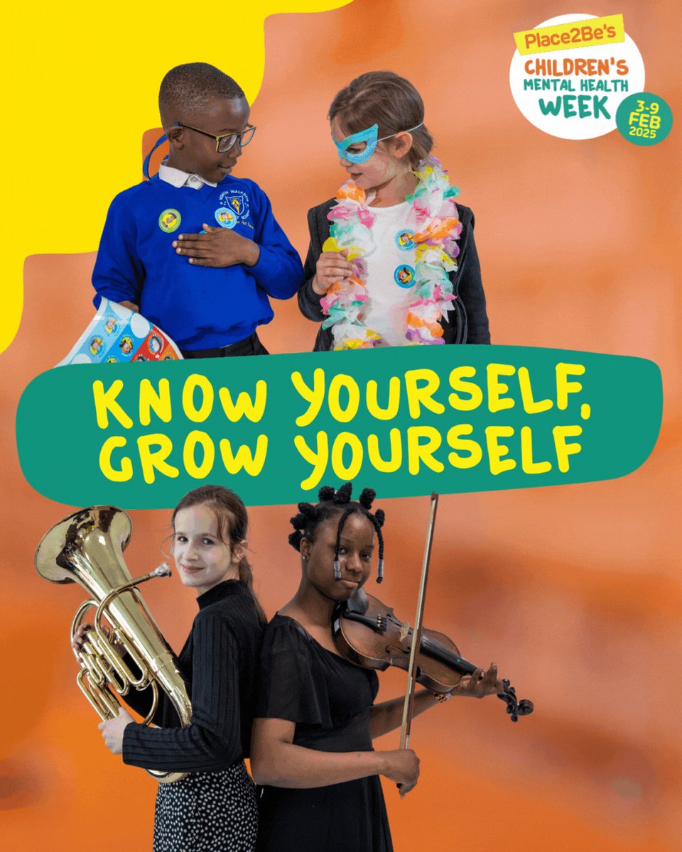 We’re supporting #ChildrensMentalHealthWeek with <a href="/Place2Be/">Place2Be</a>. This year’s theme is ‘Know Yourself, Grow Yourself’, encouraging self-discovery and growth. For information and activities visit: cwac.co/heI9k  #CMHW2025