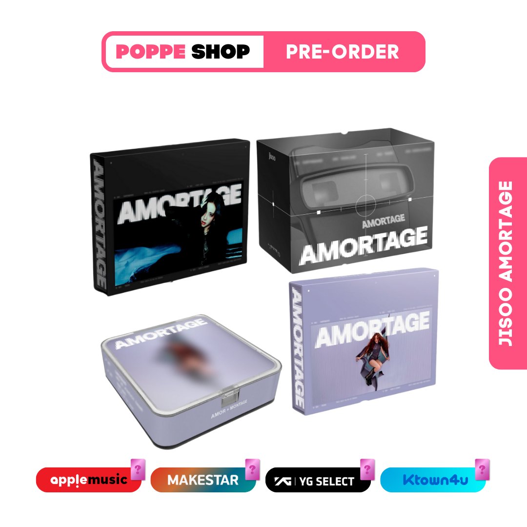 PH GO | PRE ORDER

DISCOUNTED JISOO MINI ALBUM
AMORTAGE

💜Exclusive edition w/ Makestar or Applemusic POB
PHP 980 only

💜Exclusive edition w/ Ktown4u POB
PHP 920

💜Exclusive edition w/ Ygselect POB
PHP 1150

💜APP &amp; REELS - Check link for price 🏷️

𝐃𝐞𝐚𝐝𝐥𝐢𝐧𝐞 𝐨𝐟