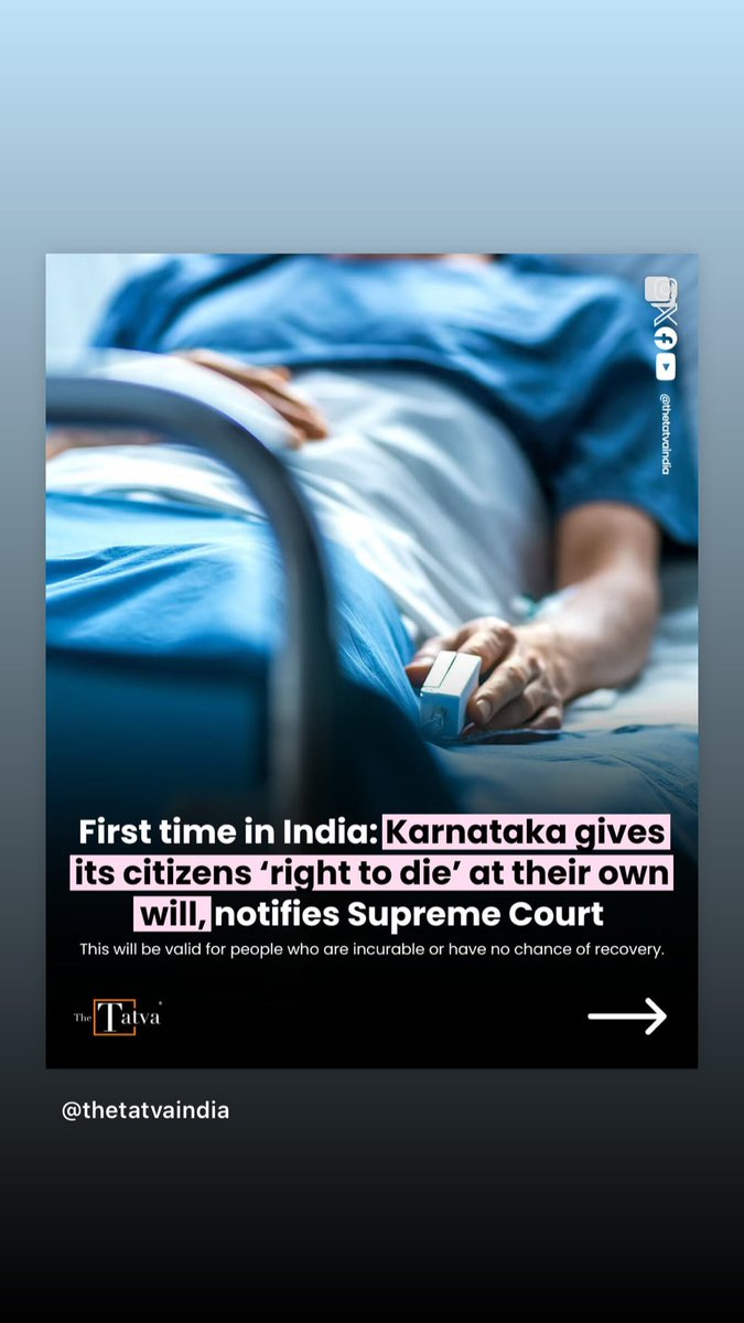 megha1399's tweet photo. The right to live with proper care is more important than the right to die. Let's support life!🙏 @CMofKarnataka https://t.co/Q1vZHKVCyt