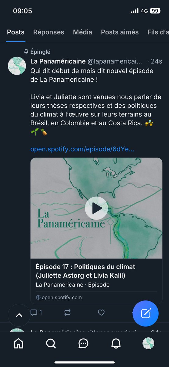 LaPanamericaine's tweet photo. Suivez notre périple et la sortie de nos nouveaux épisodes là où le ciel est toujours bleu 🦋 https://t.co/yy8B8AJhXJ