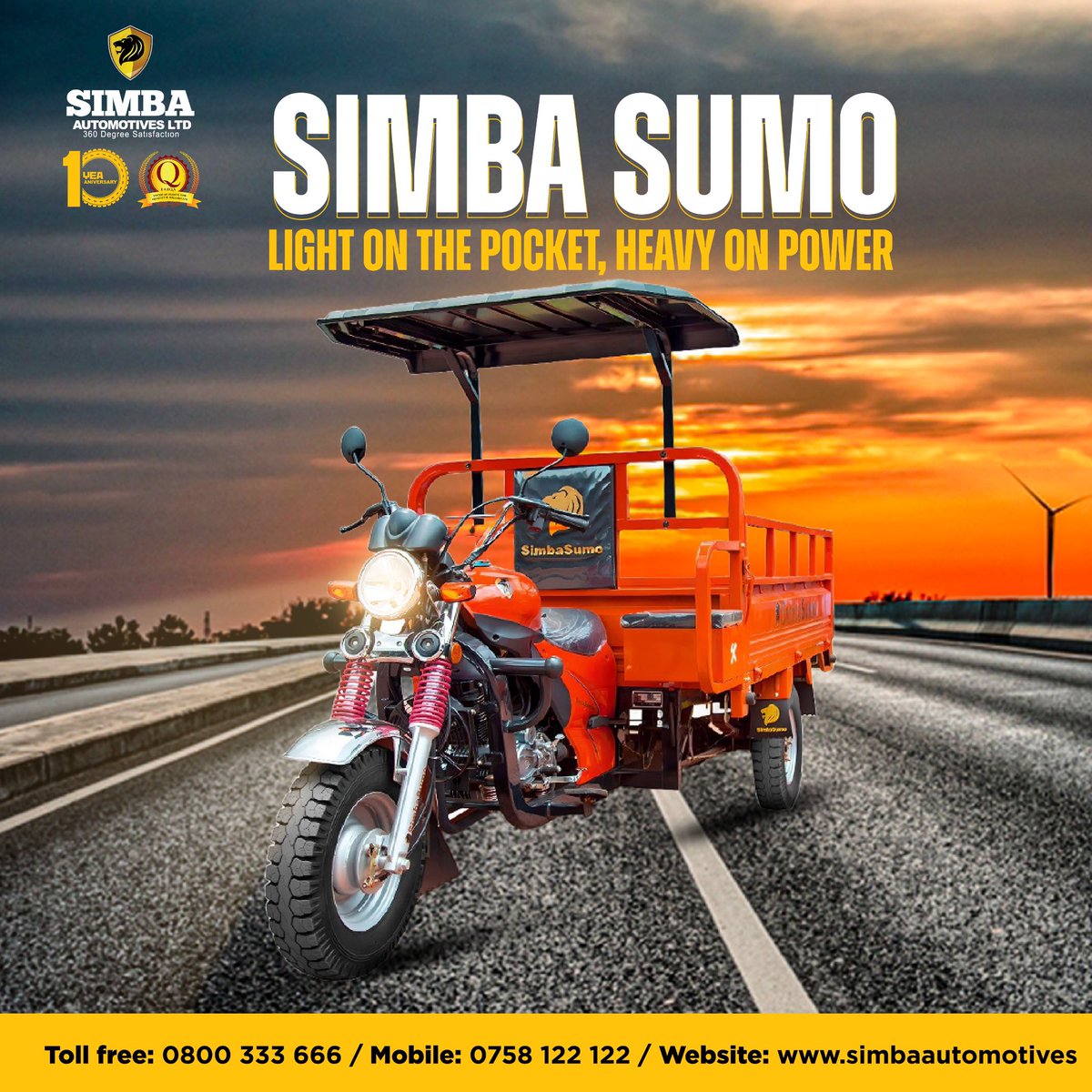 SimbaAutomotiv1's tweet photo. Simba Sumo: Affordable to own, powerful in performance.
#SimbaSumo #SimbaAutomotives https://t.co/Gfxv6IzNEq