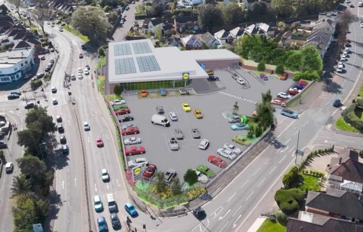 PlanningShit's tweet image. Surely the practice of building lifeless,single storey, blank fronted, parking dominated shite like this in residential urban areas needs to stop. Address the fucking street and stack resi on top! This is an authority also claiming it can’t meet its 5yr HLS!