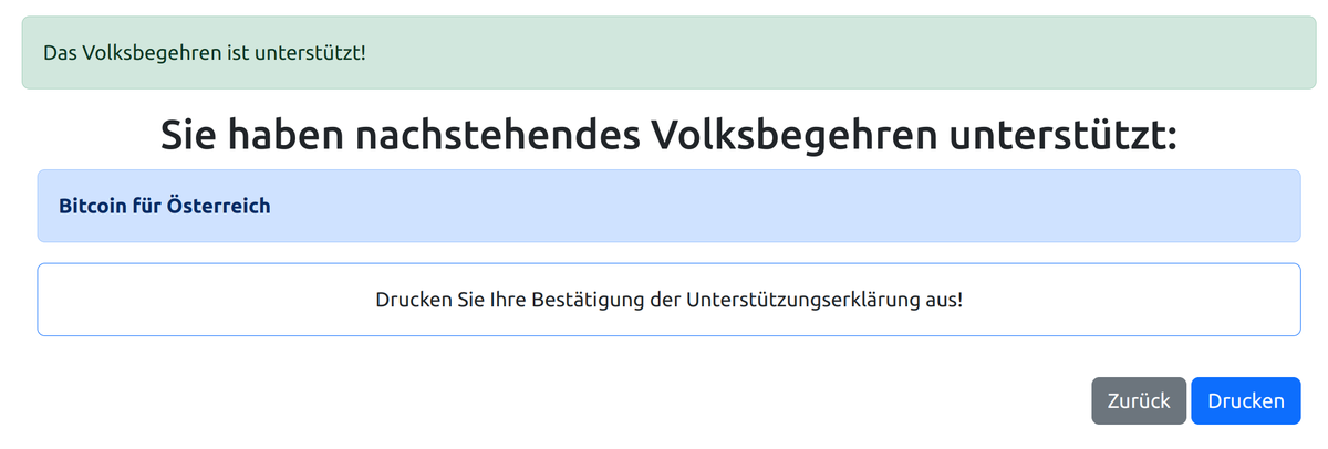 christiant5r's tweet photo. 📜✅ Volksbegehren unterschrieben: Bitcoin als Reservewährung für 🇦🇹 Österreich! Gerade gibt es noch Bitcoin unter 100k EUR für uns..⏳🚀 https://t.co/IZAr2PmDRZ https://t.co/GDGUYnJWOy