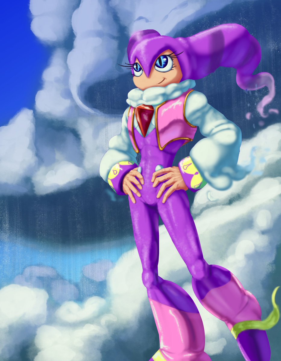 ButtNobel's tweet image. Troposphere. Another semi-quickie been busy. Intend to make the other "spheres" but time be fluctuating.
#NiGHTSintoDreams