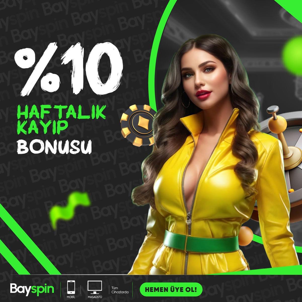 #bayspin

YENİ HAFTAYA YEPYENİ KAZANÇLARLA BAŞLA

Haftalık Kayıp Bonusun Seni Bekliyor

Vip Club Bölümünü Aç

Bonuslar Kısmına Gir

Bonusunu Seç Ve Kullan

#bayspin #bayspingiriş #bayspingüncelgiriş