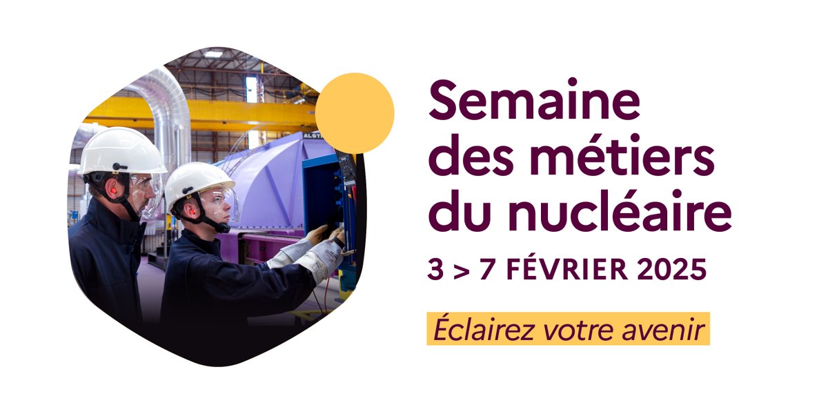France Travail (@francetravail) on Twitter photo Lancement de la 3e édition de la Semaine des métiers du nucléaire ⚡️
Près de 400 événements organisés par France Travail et ses partenaires partout en 🇫🇷 ➡️ francetravail.org/accueil/commun…
<a href="/Ecologie_Gouv/">Ministères Territoires Écologie</a> <a href="/Cheopsconseil/">CHEOPS</a> <a href="/UNmissionlocale/">UNML</a> <a href="/ARP_Nuc/">ARP du Nucléaire</a> <a href="/asso_gie/">GIE ATLANTIQUE</a> <a href="/ASSO_PEREN/">PEREN</a> <a href="/Andra_France/">Andra</a> <a href="/uimm/">UIMM La Fabrique de l'Avenir</a> Lancement de la 3e édition de la Semaine des métiers du nucléaire ⚡️
Près de 400 événements organisés par France Travail et ses partenaires partout en 🇫🇷 ➡️ francetravail.org/accueil/commun…
<a href="/Ecologie_Gouv/">Ministères Territoires Écologie</a> <a href="/Cheopsconseil/">CHEOPS</a> <a href="/UNmissionlocale/">UNML</a> <a href="/ARP_Nuc/">ARP du Nucléaire</a> <a href="/asso_gie/">GIE ATLANTIQUE</a> <a href="/ASSO_PEREN/">PEREN</a> <a href="/Andra_France/">Andra</a> <a href="/uimm/">UIMM La Fabrique de l'Avenir</a>