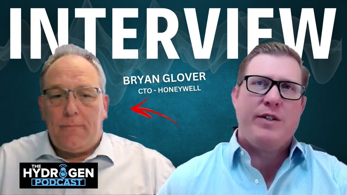 THP Episode: 388 - Inside Honeywell’s Hydrogen Vision: Innovations, Challenges, and Future Plans | The Hydrogen Podcast     
Watch on YouTube: buff.ly/4hbl6XE 
Listen to the Podcast: buff.ly/3CyDg6s 

#hydrogen #Honeywell #LOHC #energytransition