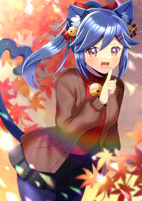 「1230james(#TheJames1230)さんのOC、Yunaさんを描かせ」|ヒヨヨ@skeb募集中のイラスト