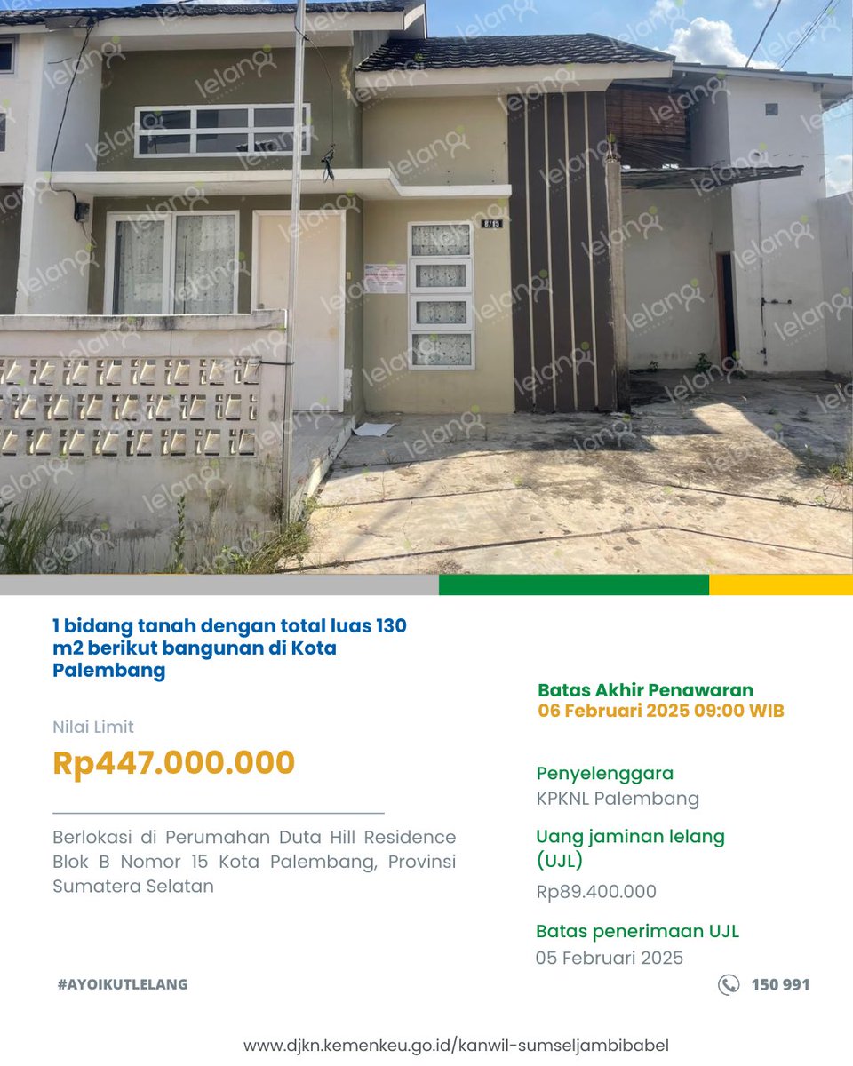 kanwildjknsjb's tweet photo. Halo SobatCindo✨ saatnya mimin kasih #InfoLelang 😁 untuk info lebih lanjut silahkan cek website https://t.co/qrMjIkizsG yaaa https://t.co/7vXPxqUOND