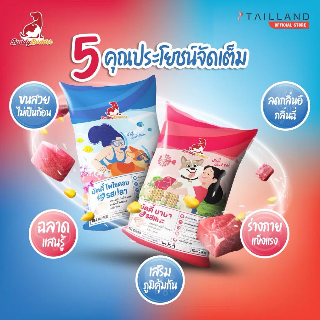 Moomini121's tweet photo. Buddy Budder #อาหารสุนัข #รสปลา (1.5 kg) เนื้อแท้ราคาประหยัด #โซเดียมต่ำ #ไม่เติมเกลือ สนใจกดเลย https://t.co/uk2DxO7vTv https://t.co/XgHqWTRHQD