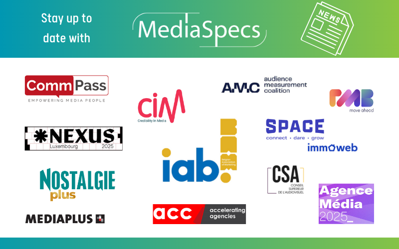 mediaspecs's tweet photo. In de MediaSpecs Newsletter vindt u het medianieuws van de voorbije week: 

NL ➡ https://t.co/fLShRD1Bp7
FR ➡ https://t.co/JCJa6mPSCJ https://t.co/XCCsInJsLq