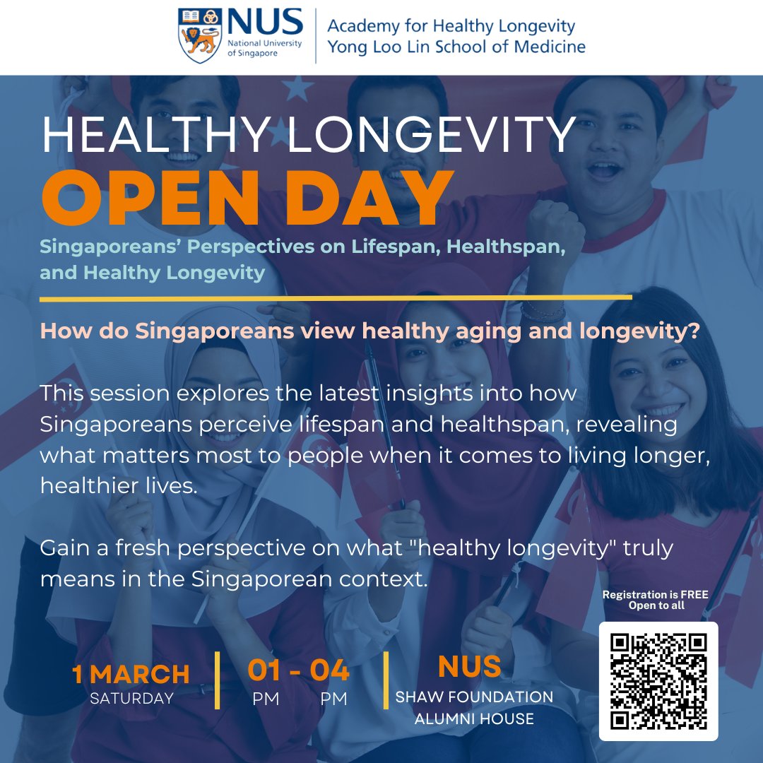 NUS Academy for Healthy Longevity tweet media