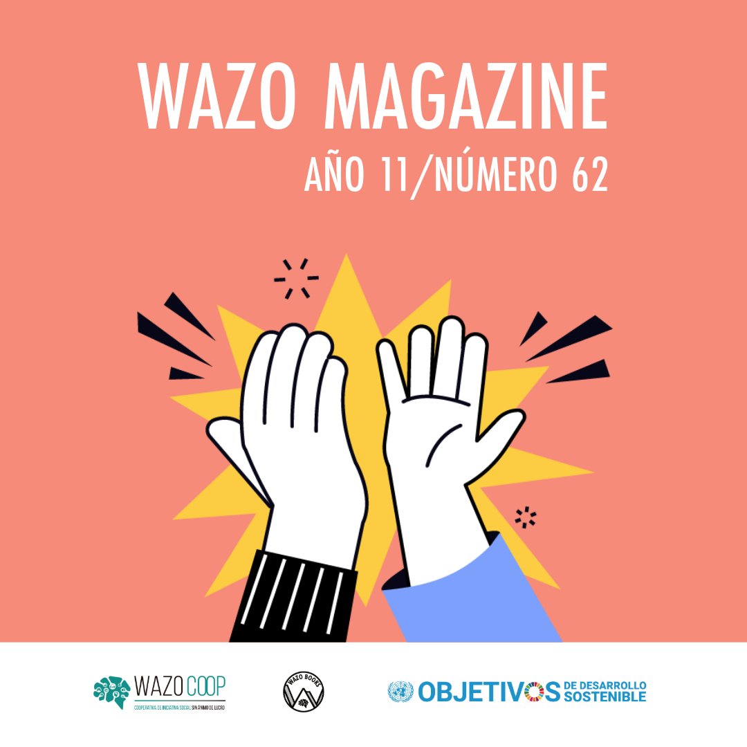 WazoMagazine's tweet photo. 🎉 ¡Ya está disponible el nuevo número de Wazo Magazine! 🌱✨

Este mes exploramos iniciativas que están transformando el medio rural a través de la cultura, la cooperación y la economía social. 📖 Descúbrelo aquí 👉 https://t.co/HbSvRW28Pi

🧵hilo ⬇️ https://t.co/aGYqtVHVlV