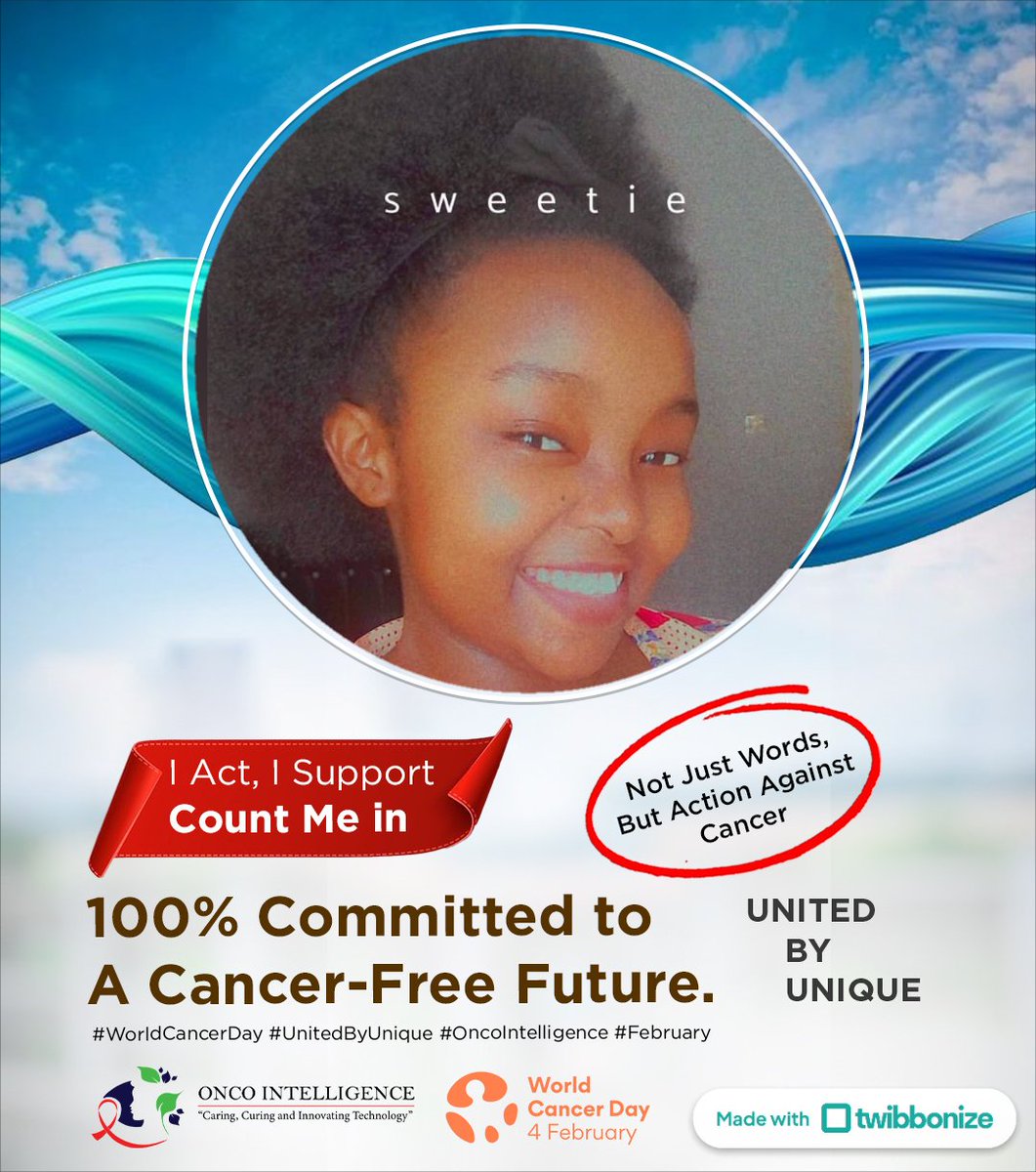 oncointelligenc's tweet photo. By Standing Together, We Strengthen The Fight Against Cancer 🌍📣

Click the link to get your Twibbon frame
🔗 https://t.co/t14YyvsCZr…

📢 Post it to any Social media platform with Hashtags #WorldCancerDay &amp; #UnitedByUnique and tag @oncointelligenc @WorldCancerDay @uicc https://t.co/HAHqbbKhgm