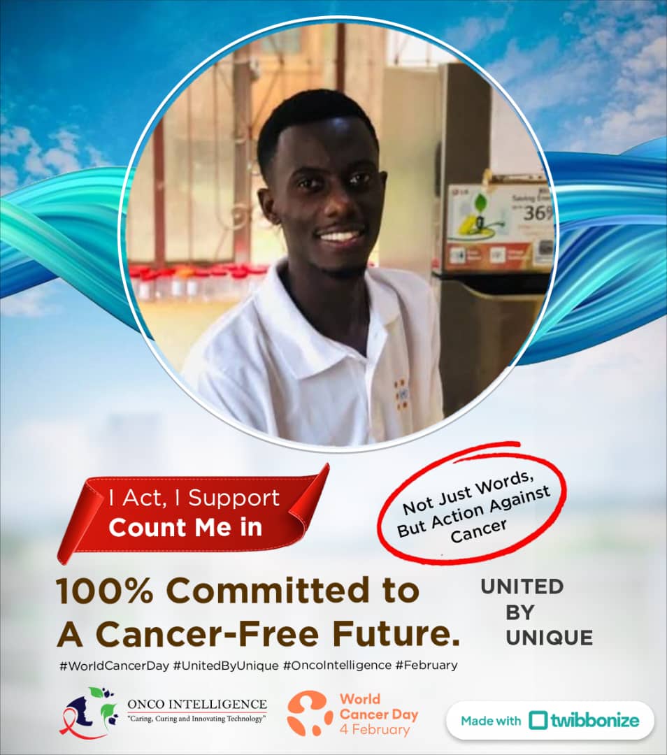 oncointelligenc's tweet photo. By Standing Together, We Strengthen The Fight Against Cancer 🌍📣

Click the link to get your Twibbon frame
🔗 https://t.co/t14YyvsCZr…

📢 Post it to any Social media platform with Hashtags #WorldCancerDay &amp; #UnitedByUnique and tag @oncointelligenc @WorldCancerDay @uicc https://t.co/HAHqbbKhgm