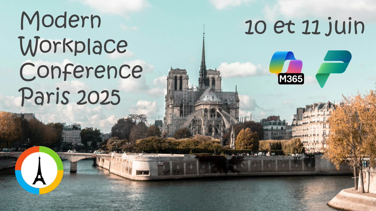 Modern Workplace Conference Paris #MWCP25 tweet media