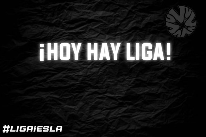 ⚫️HOY HAY LIGAAAAA

🏆Liga IESLA Jornada 2

Facheros FC - Águilas FC
Bocabaret- Chiquitaje FC
Sol de Inska - Deportivo Splinter 
FC Fenix - Primitivos FC
Romancistas - Real Splinter

⏰️19:00 🇺🇾🇦🇷/23:00 🇪🇸

🟣Twitch: jorgetroll99_

#LigaIESLAT4