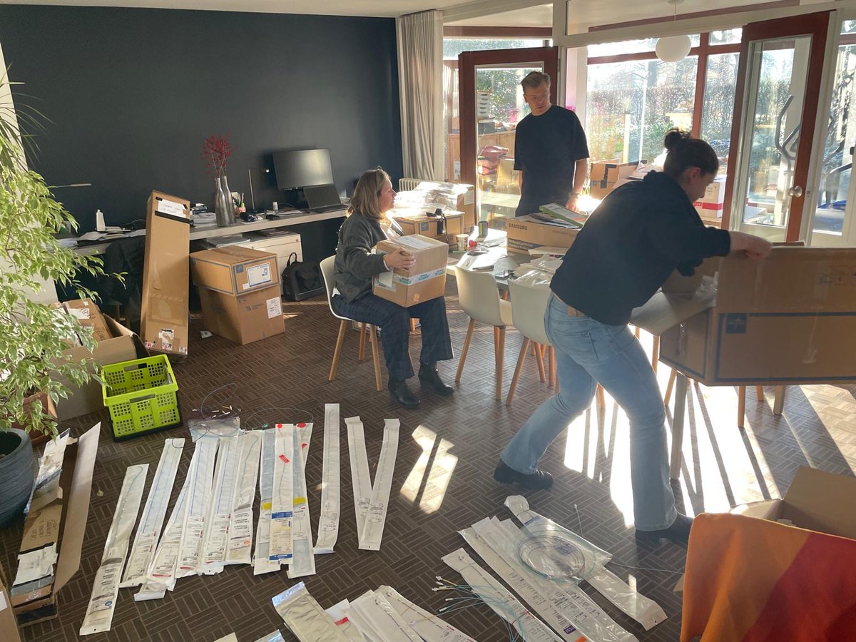 Isabelle Van Herzeele, Adrien Hertault and their great team already gathered to work on the hands-on sessions for #PVI 2025! ✨
Stay tuned for #PVI25, 11-13 December 2025 🚀 
#vascular #endovascular