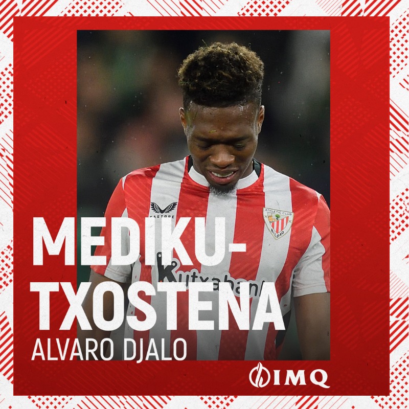 athletic_eus's tweet photo. 🚑 MEDIKU-TXOSTENA I Alvaro Djalo.

@ImqEuskadi I #RealBetisAthletic  🦁