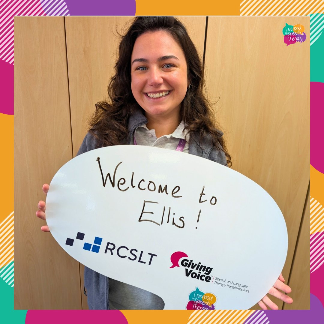 livspeech's tweet photo. A huge welcome to our lovely new Senior Speech and Language Therapist, Ellis,who has joined us at LST today!🥳

We’re so happy to have you on the team, Ellis! 💞

#mysltday #liverpoolspeechtherapy https://t.co/UAfvUivTAD
