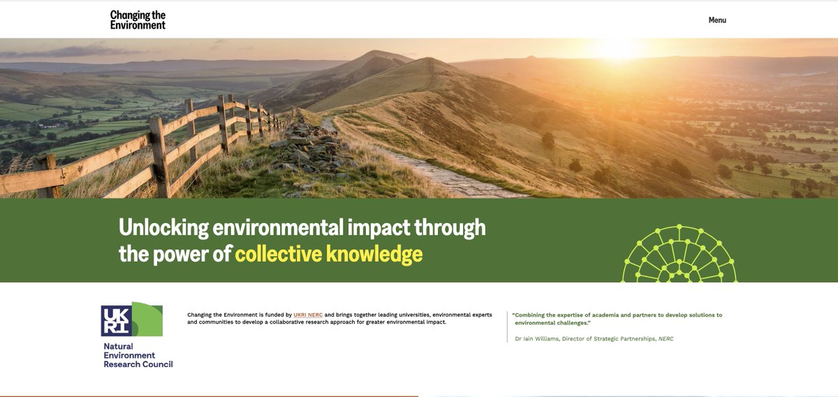 RENEW (@renew_nature) on Twitter photo Discover how RENEW, <a href="/Cambridge_Uni/">Cambridge University</a>, <a href="/UofGlasgow/">University of Glasgow</a>, & <a href="/UniofOxford/">University of Oxford</a> are working on collaborative projects to 'regenerate, renew & create,' new opportunities for nature & biodiversity, as part of the...
<a href="/NERCscience/">Natural Environment Research Council</a> Changing the Environment Programme.
changingtheenvironment.org Discover how RENEW, <a href="/Cambridge_Uni/">Cambridge University</a>, <a href="/UofGlasgow/">University of Glasgow</a>, & <a href="/UniofOxford/">University of Oxford</a> are working on collaborative projects to 'regenerate, renew & create,' new opportunities for nature & biodiversity, as part of the...
<a href="/NERCscience/">Natural Environment Research Council</a> Changing the Environment Programme.
changingtheenvironment.org