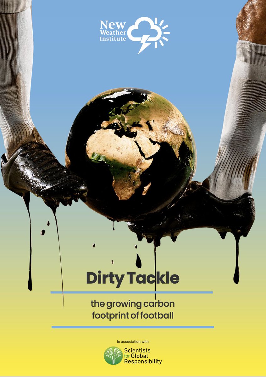 badvertising @badvertising.bsky.social (@badvertising11) on Twitter photo ๐จ NEW RESEARCH: ๐๐ถ๐ฟ๐๐ ๐ง๐ฎ๐ฐ๐ธ๐น๐ฒ
Football finds itself offside in the climate crisis. โฝ๏ธ ๐ฅ
In the first-ever industry-wide global assessment, climate scientist Dr. Stuart Parkinson uncovers the sportโs massive pollution problem.
Full report: newweather.org/wp-content/uplโฆ ๐จ NEW RESEARCH: ๐๐ถ๐ฟ๐๐ ๐ง๐ฎ๐ฐ๐ธ๐น๐ฒ
Football finds itself offside in the climate crisis. โฝ๏ธ ๐ฅ
In the first-ever industry-wide global assessment, climate scientist Dr. Stuart Parkinson uncovers the sportโs massive pollution problem.
Full report: newweather.org/wp-content/uplโฆ
