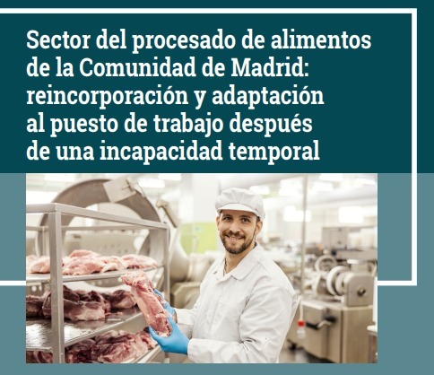 EmpleoCMadrid's tweet photo. 🥫 ¿Trabajas en la industria alimentaria en la @ComunidadMadrid?

➡️ El #IRSST publica un estudio sobre la reincorporación y adaptación al puesto de trabajo después de una incapacidad temporal en el sector del procesado de alimentos.

Accede aquí 👉 https://t.co/TqtkzcaCdl https://t.co/sqyhIuAOhR