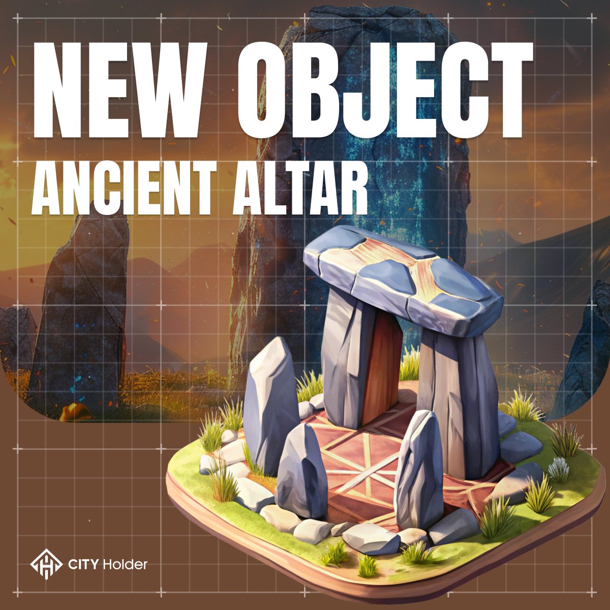 city_holder's tweet photo. 🏛 Build the Ancient Altar to bring mystical power and history to your city! ✨

Play #CITYHolder now: https://t.co/6GzImSHfq7

#BuildToEarn #PlayToEarn https://t.co/N6zWV6uESK