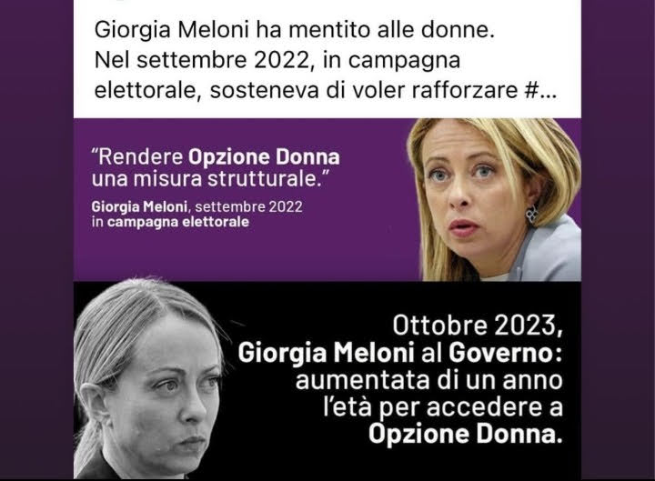 ciolansia's tweet photo. È una mentitrice seriale,mentire a 40mila donne di #opzionedonna, è la signora delle 3 carte: https://t.co/UBT3KZicbT