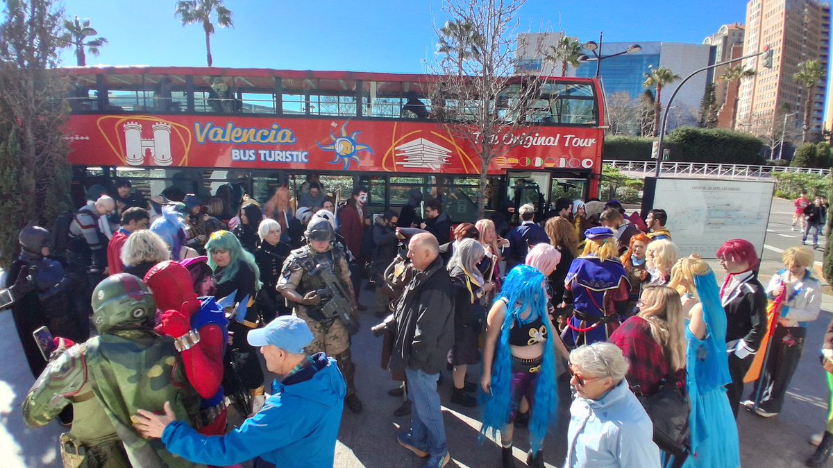 FlorenciaSofen's tweet image. ✨️III Encuentro de fotógrafos y cosplayers @SalonComicVlc ✨️
Gracias a todos por traer a Valencia tanto color y alegría en una mañana inigualable! Todo esfuerzo, si es con vosotros, vale la pena!
@Valenciaturismo @Bioparc