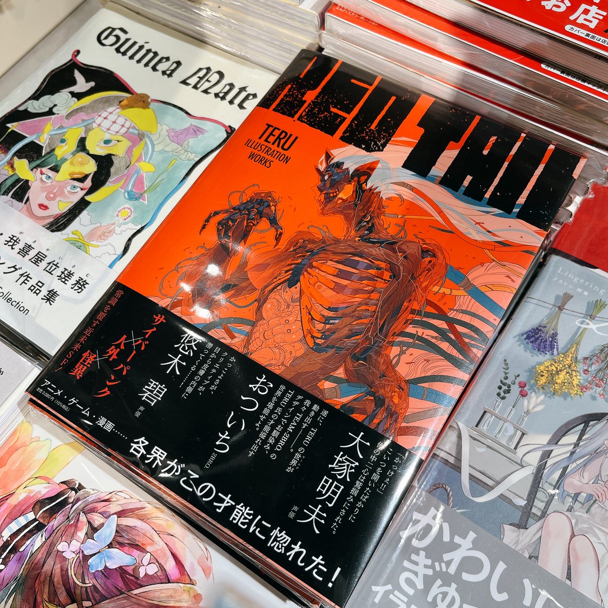 直筆サイン本　REDTAIL TERU ILLUSTRATION WORKS 直筆サイン本 REDTAIL TERU ILLUSTRATION WORKS REDTAIL – TERU