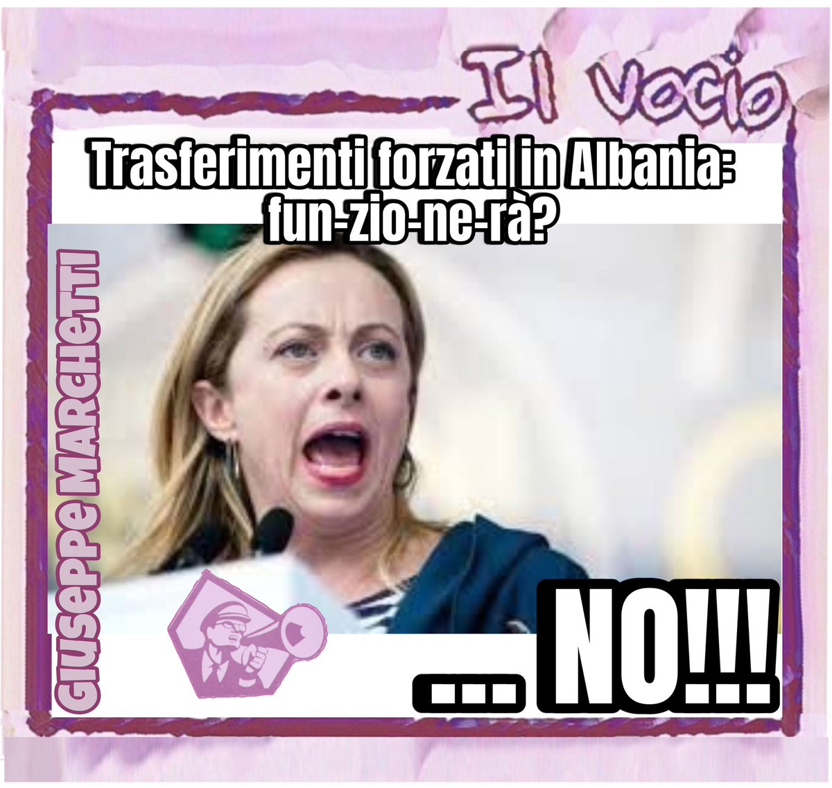 Giuseppe Marchetti
#3febbraio #giuseppemarchetti #ilvocio #Albania #centrididetenzione #cassiopea #appello #trattenimenti #giudici #giorgiacheurlacose