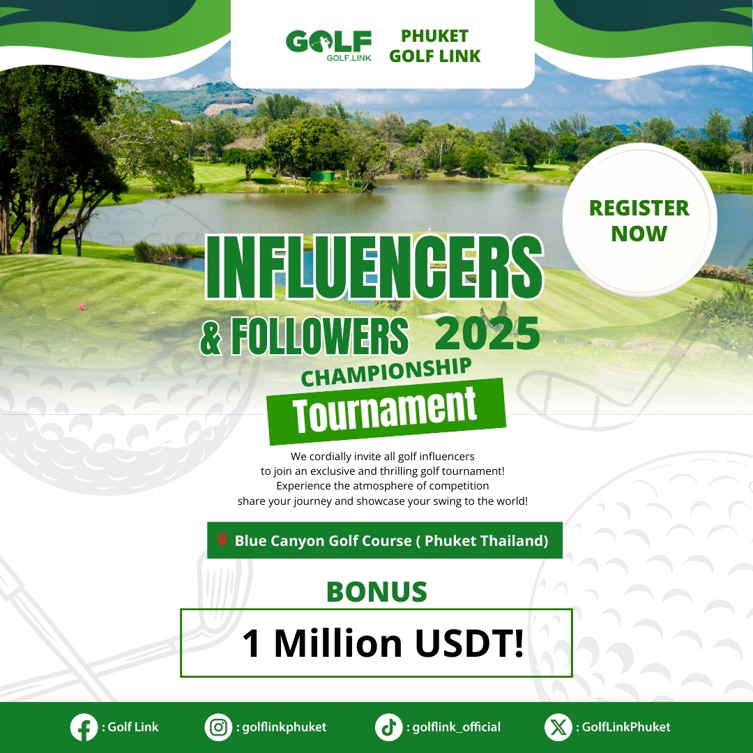 GolfLinkPhuket's tweet photo. Get ready for the ultimate golf challenge! ⛳️

Sign up now, and get ready to tee off soon!

.
#GolfLink #golfinfluencer #GolfInfluencers #GolfTournament #InfluencerEvent #GolfCommunity  #GolfChallenge #PhuketThailand #GolfLink https://t.co/04cl9opGXw