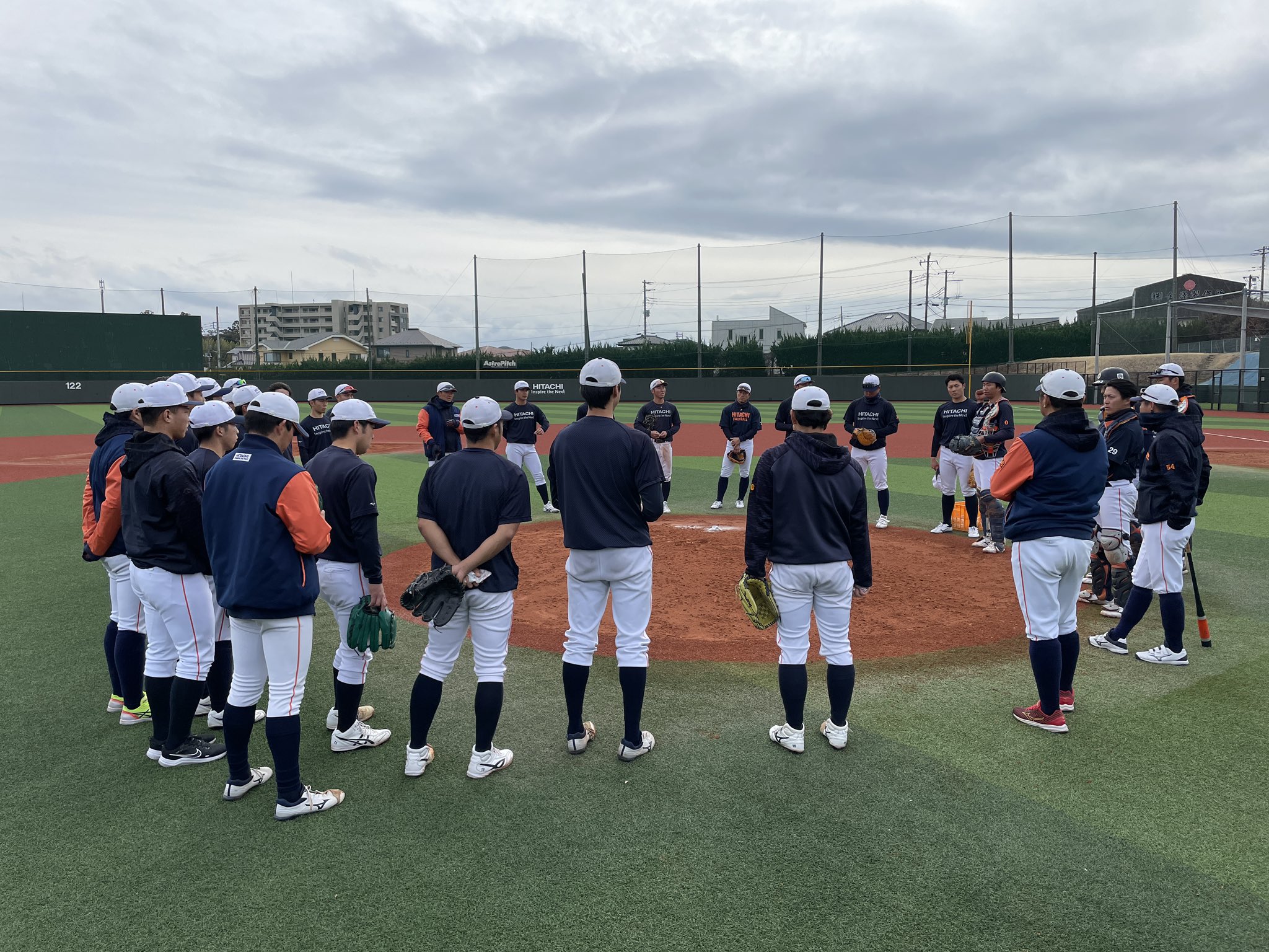未使用】日立製作所野球部ユニフォーム （日立製作所野球部 on X