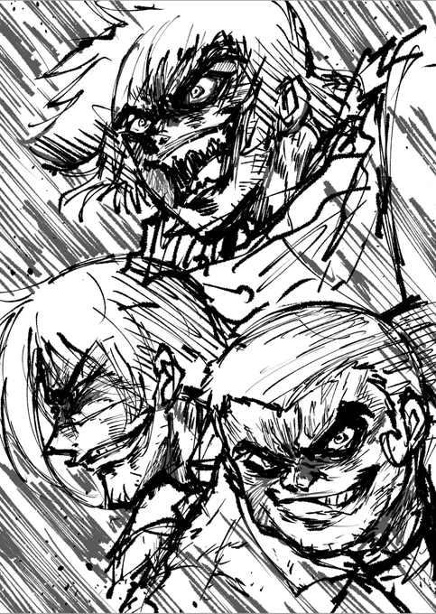 落書きその2   三人ver 