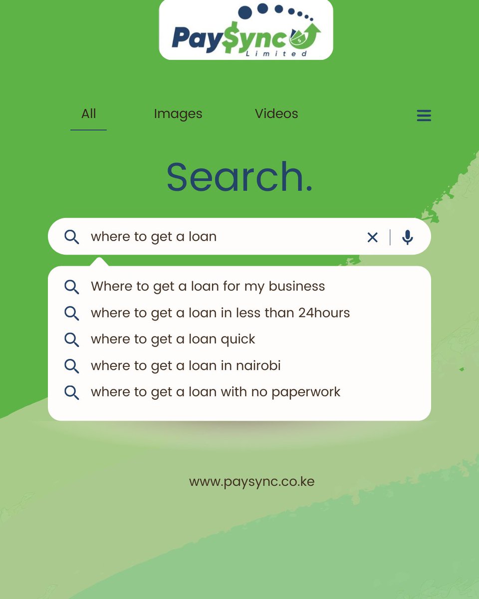 PaysyncKE's tweet photo. Do you know someone who needs a quick Business loan?
Tag them in the comments.
Get fast, flexible, reliable financing for your business.
Call 0709228999 or WhatsApp 0758255175 to get started.
#loansmadesimple #paysync https://t.co/H6ZoVUMBGM
