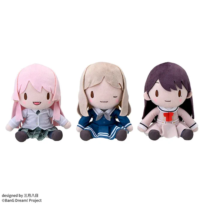 バンドリMyGO!!!!!の5人の通常サイズぬいぐるみ #ふわぷち プライズ 【2025年3月21日より】 BanGDream!ふわぷちぬいぐるみ"MyGO!!!!!"Vol.1 【2025年3月27日より】 BanGDream!ふわぷちぬいぐるみ"MyGO!!!!!"Vol.2