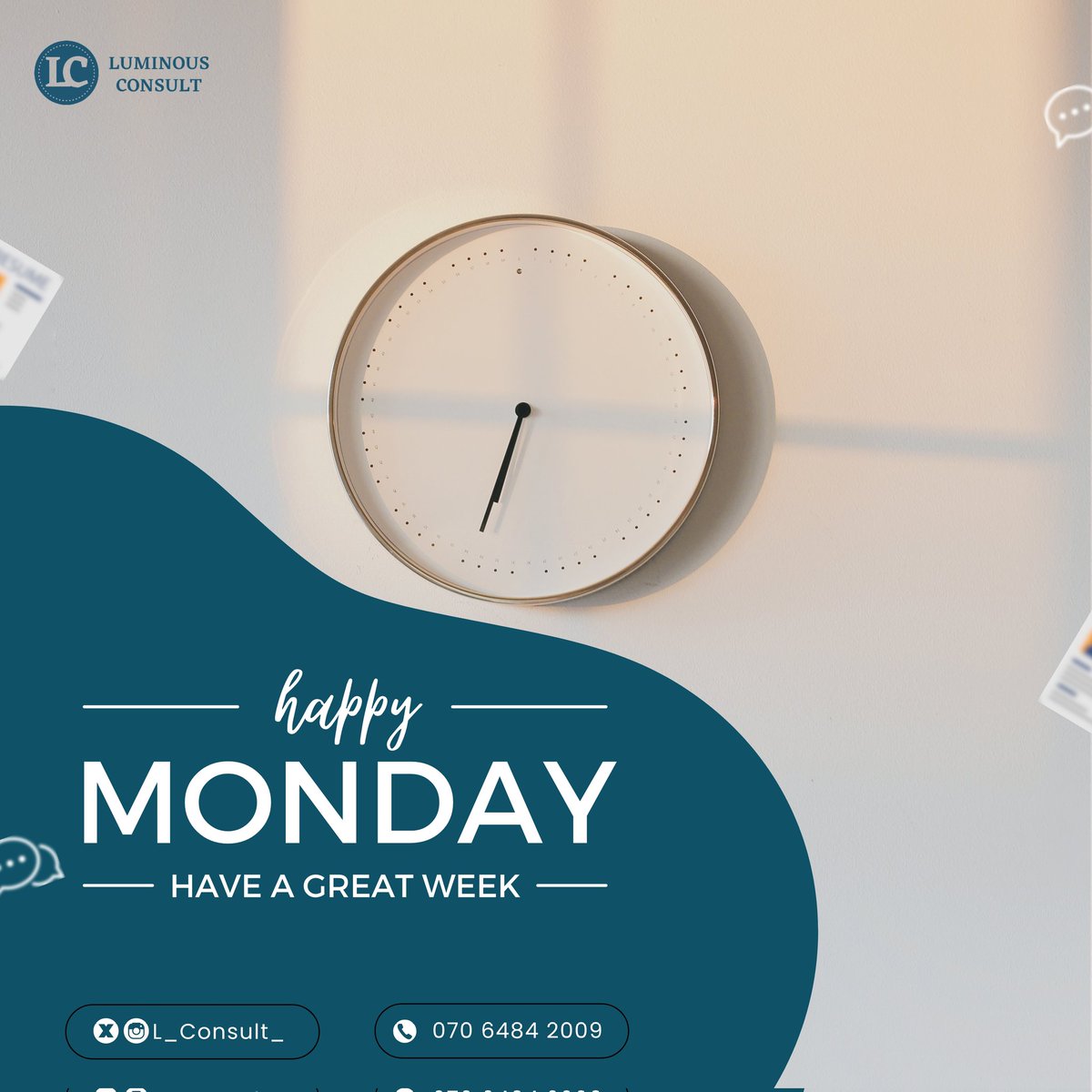 Luminous Consult tweet media