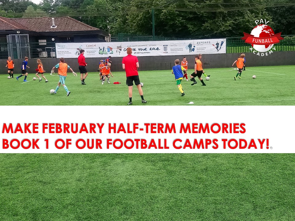 ⚽️February Half-term football camps for children⚽️

We excited to run football camps at multiply venues across #norfolkcounty venues for kids. You can booked your child at venue that suits you here: bit.ly/3PvQB26 Spaces are limited so book now to secure your space!😃
